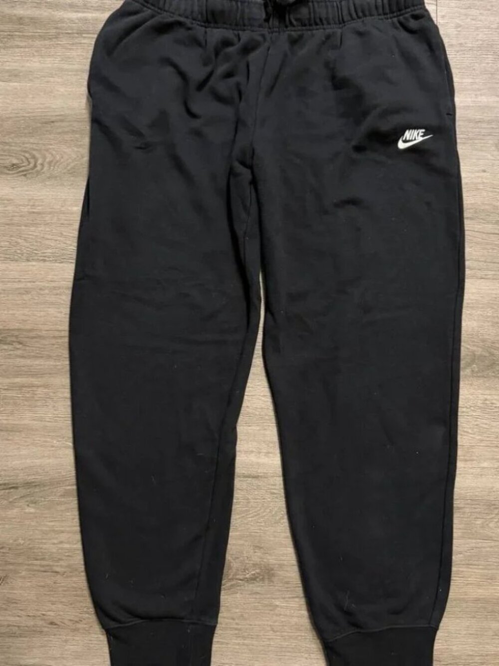 Nike Standard Fit Taper Leg Sweatpants Black XL Regular Length
